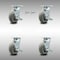 Service Caster 6 Inch SS Thermoplastic Caster Set with Roller Bearing 4 Brake 2 Swivel Lock SCC SCC-SS30S620-TPRRD-TLB-BSL-2-TLB-2 - alternate 1